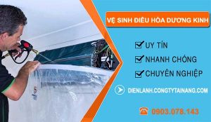 vệ sinh điều hòa dương kinh