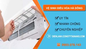 vệ sinh điều hòa hà đông