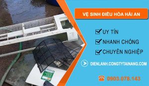 vệ sinh điều hòa hải an