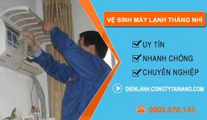 vệ sinh máy lạnh thắng nhì