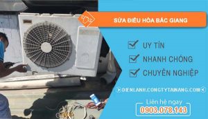 dịch vụ sửa điều hoà bắc giang