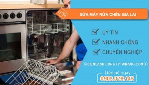 dịch vụ sửa máy rửa chén gia lai