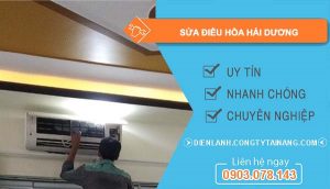 sửa điều hoà hải dương