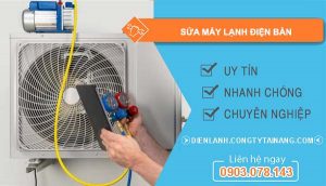 sửa máy lạnh điện bàn