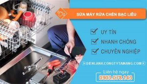 sửa máy rửa chén bạc liêu