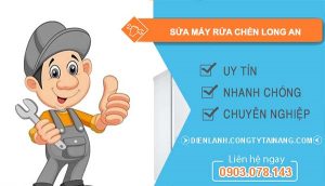 sửa máy rửa chén long an