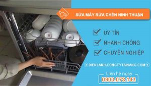sửa máy rửa chén ninh thuận