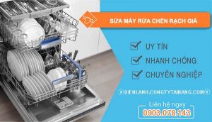 sửa máy rửa chén rạch giá