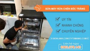 sửa máy rửa chén sóc trăng