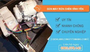 sửa máy rửa chén vĩnh yên