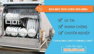 th sửa máy rửa chén hoà bình