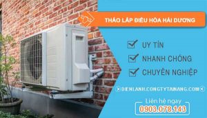 tháo lắp điều hoà hải dương