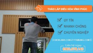 tháo lắp điều hoà vĩnh phú