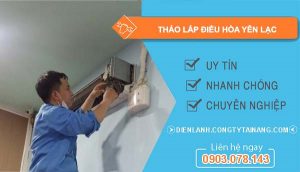 tháo lắp điều hoà yên lạc