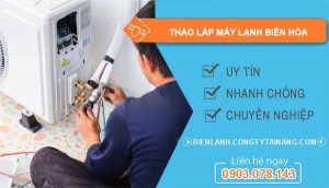 tháo lắp máy lạnh biên hoà