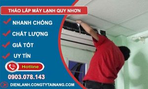 tháo lắp máy lạnh quy nhơn