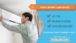 tháo lắp máy lạnh sa đéc