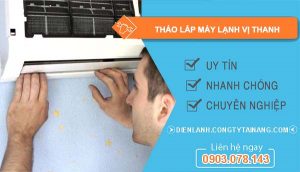 tháo lắp máy lạnh vị thanh