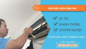 thợ sửa điều hoà cẩm phả