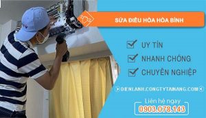thợ sửa điều hoà hoà bình