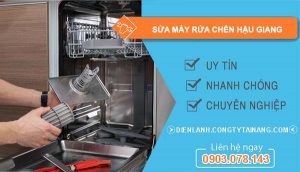 thợ sửa máy rửa chén hậu giang