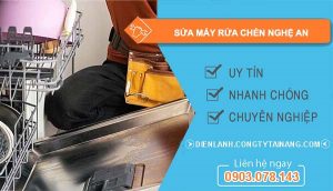 thợ sửa máy rửa chén nghệ an