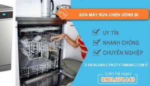 thợ sửa máy rửa chén uông bí