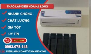 thợ tháo lắp điều hoà hạ long