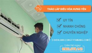 thợ tháo lắp điều hoà hưng yên