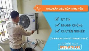 thợ tháo lắp điều hoà phúc yên
