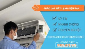 thợ tháo lắp máy lạnh điện bàn