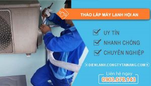 thợ tháo lắp máy lạnh hội an