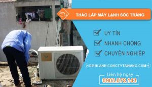 thợ tháo lắp máy lạnh sóc trăng