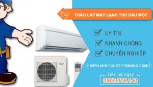 thợ tháo lắp máy lạnh thủ dầu một