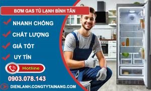 Bơm Gas Tủ Lạnh Bình Tân