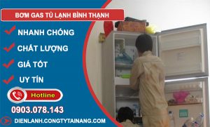 Bơm Gas Tủ Lạnh Bình Thạnh