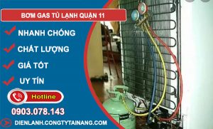 Bơm Gas Tủ Lạnh Quận 11