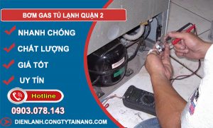 Bơm Gas Tủ Lạnh Quận 2