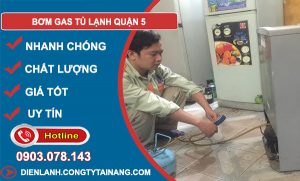Bơm Gas Tủ Lạnh Quận 5