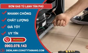 Bơm Gas Tủ Lạnh tại Tân Phú