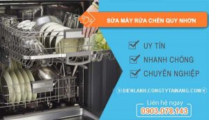 dịch vụ sửa máy rửa chén quy nhơn