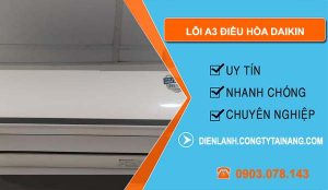 lỗi a3 điều hòa daikin
