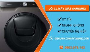 lỗi cl máy giặt samsung