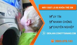 máy giặt lg bị khóa trẻ em