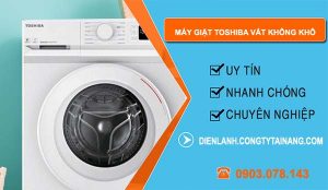 máy giặt toshiba vắt không khô