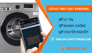 nguyên nhân lỗi dc1 máy giặt samsung