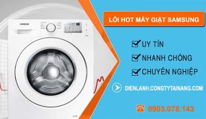 nguyên nhân lỗi hot máy giặt samsung