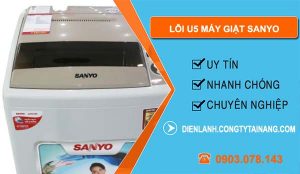 nguyên nhân lỗi u5 máy giặt sanyo