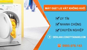 nguyên nhân máy giặt lg không vắt khô