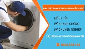 nguyên nhân máy giặt panasonic không cấp nước